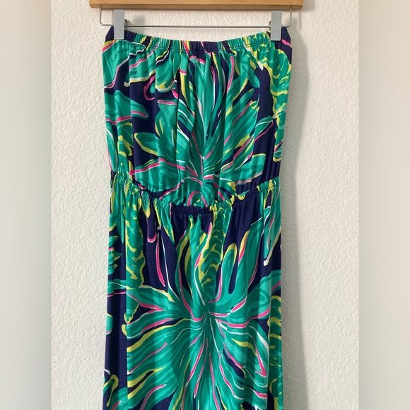 Lily Pulitzer Strapless Maxi Dress - Picture 2 of 7